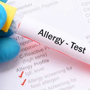 Allergy Intolerance Testing and First Consultation